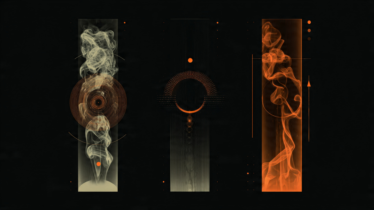 Dimmed inner flame